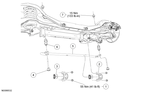 2002 Ford Taurus Rear Suspension Diagram