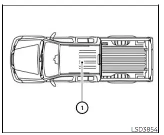 Nissan Frontier Intelligent Key operating range for push-button ignition