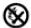 Nissan Frontier battery warning symbol for no flames and no sparks