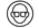 Nissan Frontier battery warning symbol for eye protection