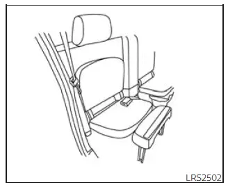 Nissan Frontier jump seat extension preparation