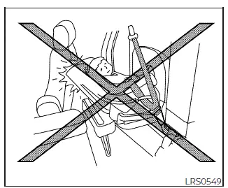 Nissan Frontier passenger jump seat rear-facing child seat clearance requirements
