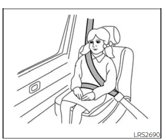 Nissan Frontier child seat belt fit and booster seat safety check