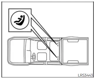 Nissan Frontier LATCH lower anchor locations Crew Cab child restraint system