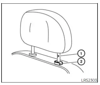 Nissan Frontier head restraint installation procedure