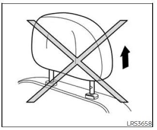Nissan Frontier non adjustable head restraint positioning