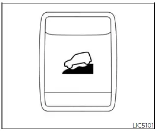 Nissan Frontier hill descent control switch Type A