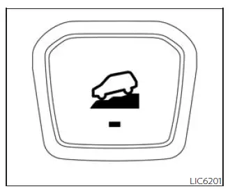 Nissan Frontier hill descent control switch Type B
