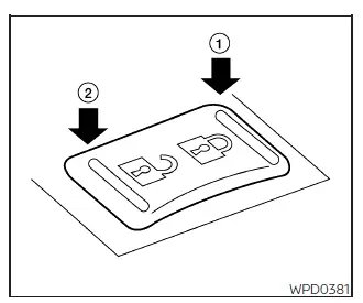 Nissan Frontier power door lock switch