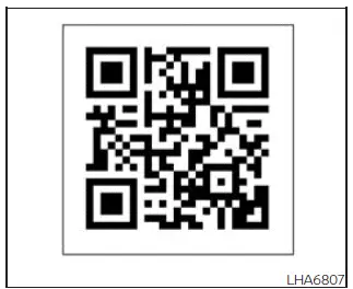 Nissan Frontier NissanConnect Owner's Manual QR code and multimedia system guide