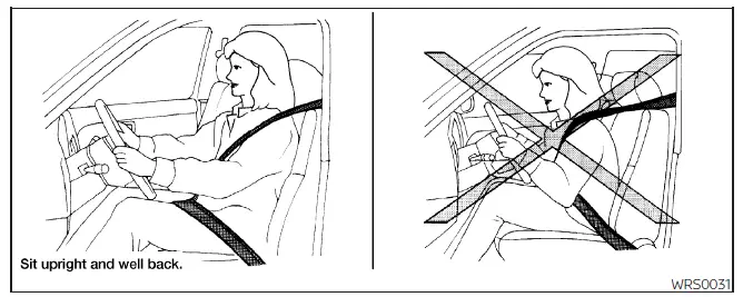 Nissan Frontier supplemental restraint system warning light indicator