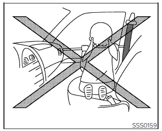 Nissan Frontier side air bag seat cover warning