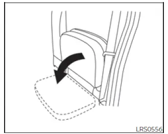 Nissan Frontier jump seat configuration