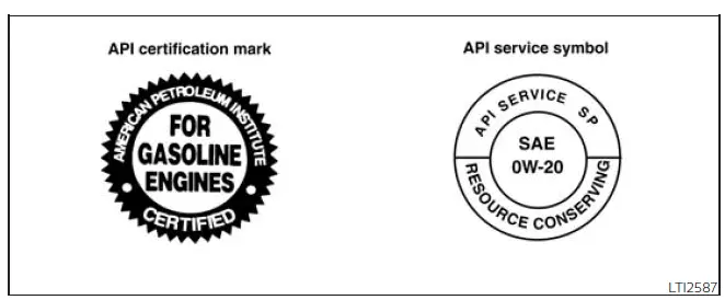Nissan Frontier engine oil and oil filter recommendations chart