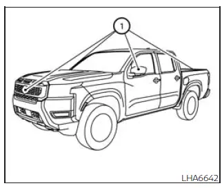 Nissan Frontier Around View Monitor camera cleaning and maintenance procedures