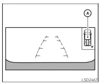 Nissan Frontier Rear Sonar System distance indicator display
