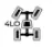 Nissan Frontier 4LO four wheel drive mode illuminated indicator