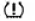 Nissan Frontier low tire pressure warning light