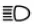 Nissan Frontier high beam indicator light