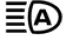 Nissan Frontier High Beam Assist indicator light