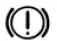 Nissan Frontier parking brake and brake system warning light