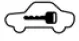 Nissan Frontier security system indicator light