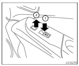 Nissan Frontier front passenger power window switch