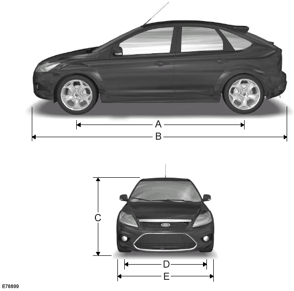 Фокус универсал габариты. Габариты Форд фокус 2 хэтчбек. Ford Focus 2 хэтчбек габариты. Форд фокус 2 Рестайлинг габариты. Габариты Форд фокус 2 седан.